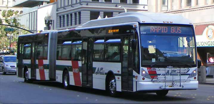 AC Transit Van Hool A300 2154